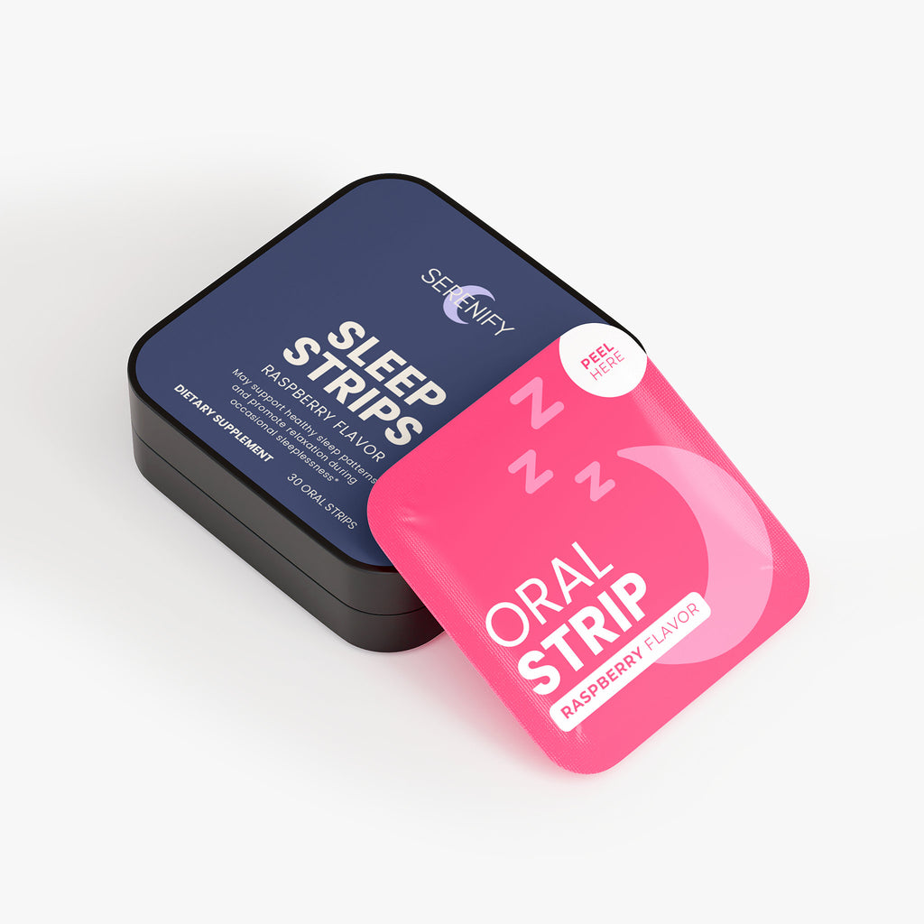 Serenify Sleep Oral Strips — Raspberry