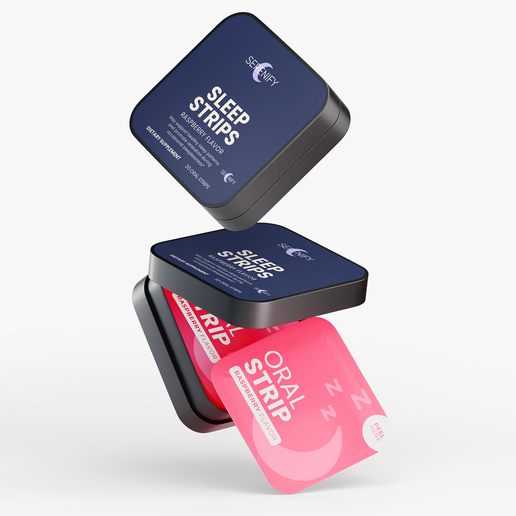 Serenify Sleep Oral Strips — Raspberry