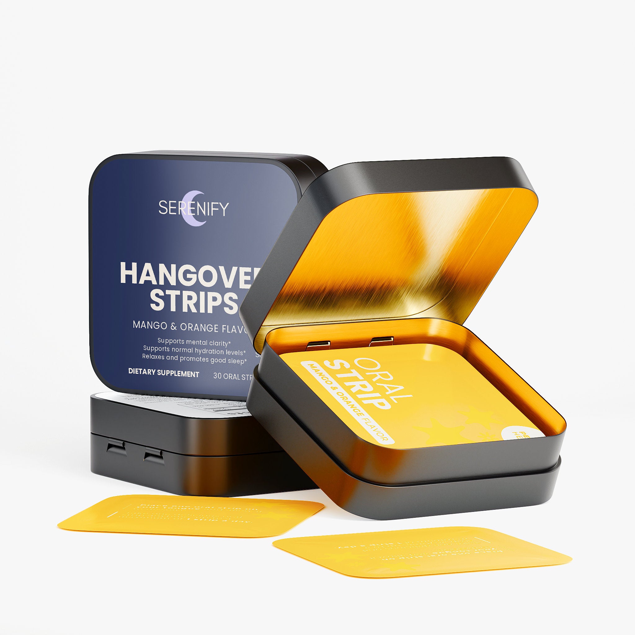 Serenify Hangover Strips — Mango Orange