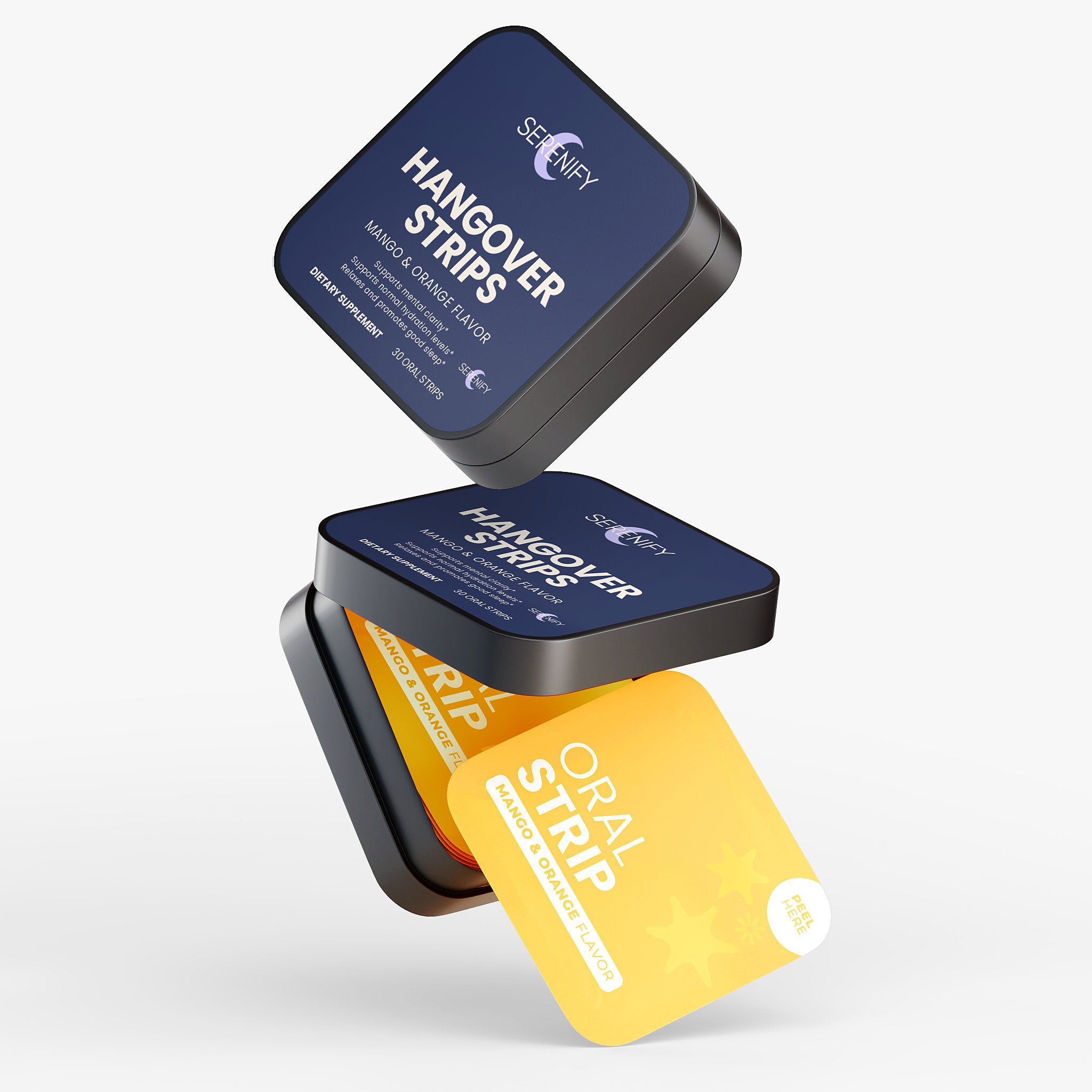 Serenify Hangover Strips — Mango Orange
