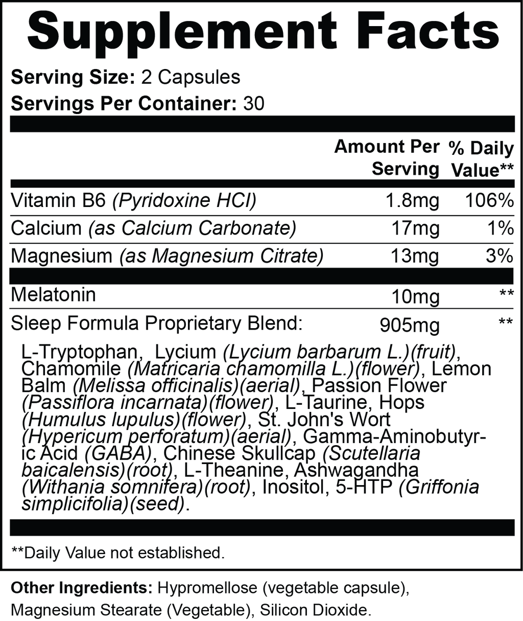 Serenify Sleep Support Capsules